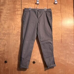 Like new gray skinny chinos